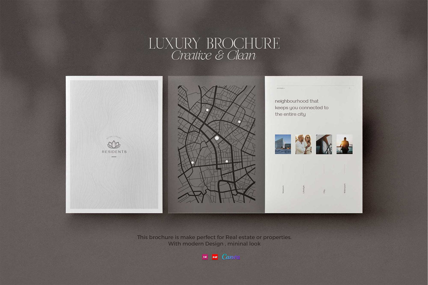 Canva Luxury Property Brochure Template