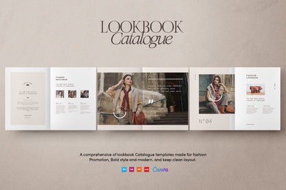 Canva Lookbook Catalogue Template