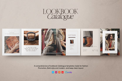 Canva Lookbook Catalogue Template