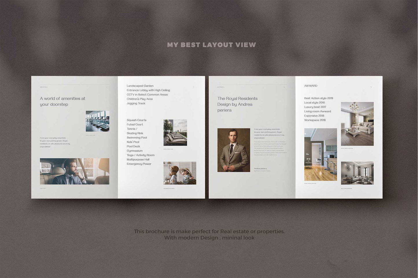 Canva Luxury Property Brochure Template